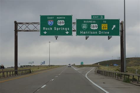 Interstate 80 East And Us 189 North Unita County Aaroads Wyoming