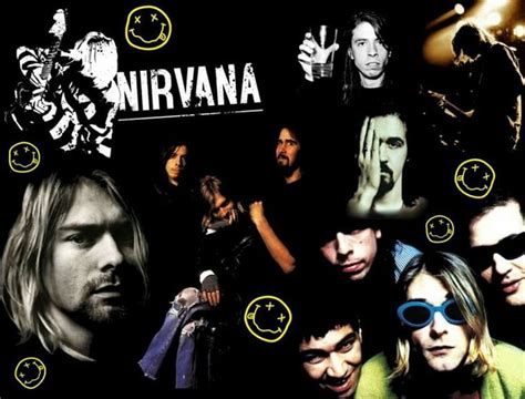 Great Nirvana Collage Nirvana Wallpaper Nirvana Wallpaper