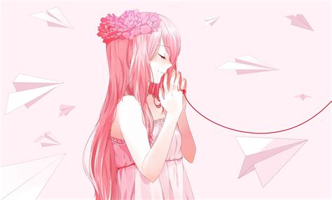 Wallpaper Drawing Illustration Long Hair Anime Girls Cartoon