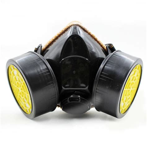 Gas Mask With Filter Box Chemical Safety Protection Full
