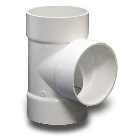 Nds 4 In Dia 90 Degree Pvc Sewer Drain Sewer Tee In The Sewer Pipe