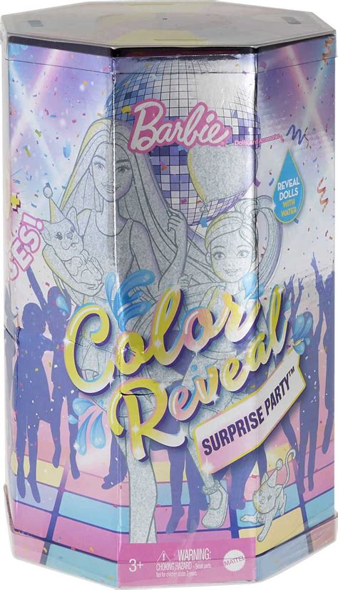 Barbie Color Reveal Surprise Party Set With 50 Surprises 2 Dolls And 2
