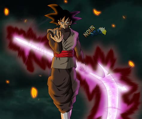 Goku black wallpaper, anime, dragon ball, rosè. HD wallpaper: Dragon Ball, Dragon Ball Super, Black Goku ...