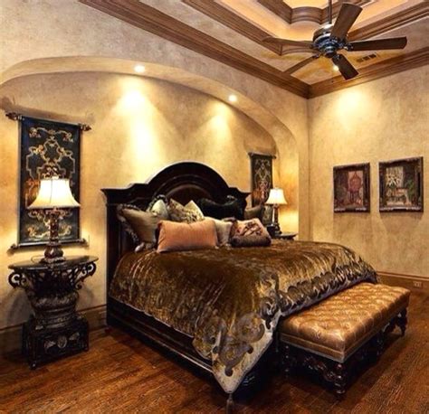 Inviting Old World Style Bedrooms Artisan Crafted Iron Furnishings