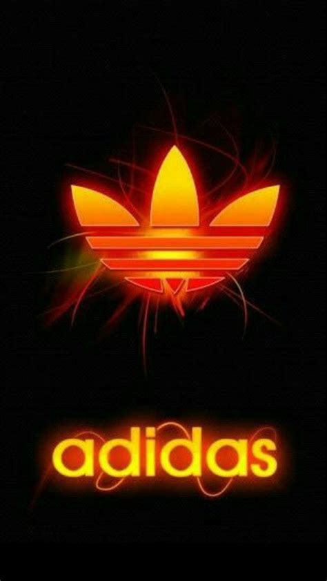 Adidas Logo Wallpapers Neon Wallpaper Cave