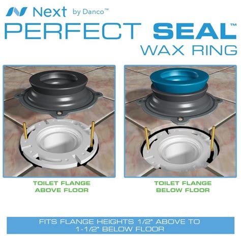 Toilet anchor bolts hold your toilet to the floor and keep it connected to the flange, which is the opening to the waste line. NEXT by Danco Perfect Seal Toilet Wax Ring with Bolts ...