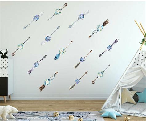 Floral Arrow Wall Decal