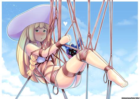 Lillie S Hanging Bondage By Aster Effect Hentai Foundry