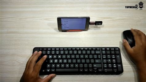 cara mudah menambahkan mouse dan keyboard ke hp android