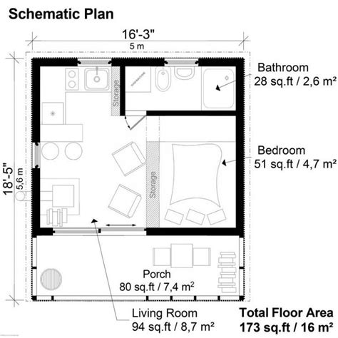 Clerestory Cabin Plans Anita D80 Tiny House Floor Plans Small House