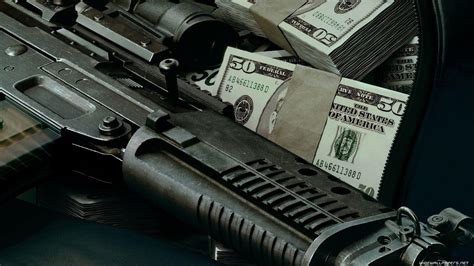 Guns And Money Wallpapers Wallpaper Cave