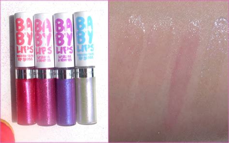 Maybelline Baby Lips Lip Gloss Review Swatches