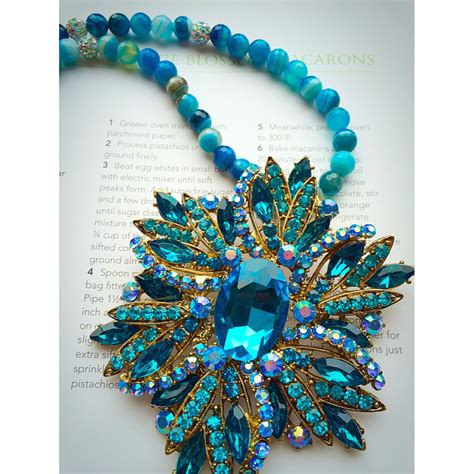 teal-cotton-candy-$180-www-bleuberrytoast-com-statement-necklace