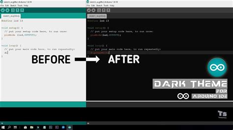 How To Install Arduino Dark Mode Arduino Ide Arduino Dark Theme