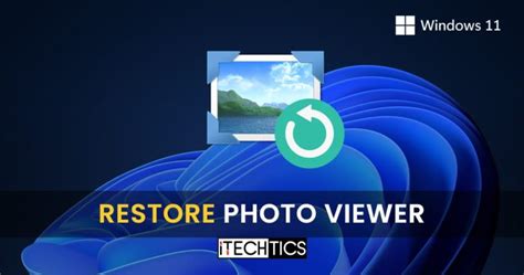 How To Enablerestore Windows Photo Viewer In Windows 1110