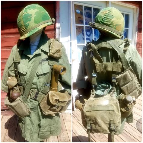 Here Is My Vietnam War Uniform The Web Gear Is A Little Ill Fitting