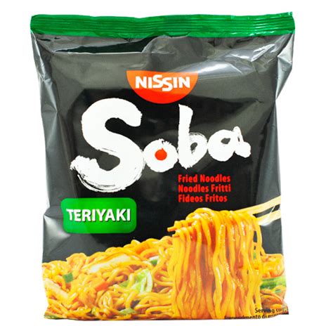 Nissin Instant Soba Noodles Teriyaki 3 X 110 G Vejle Asian Food