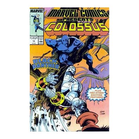 Marvel Comics Presents 1988 13 60 Fn Colossus Black Panther