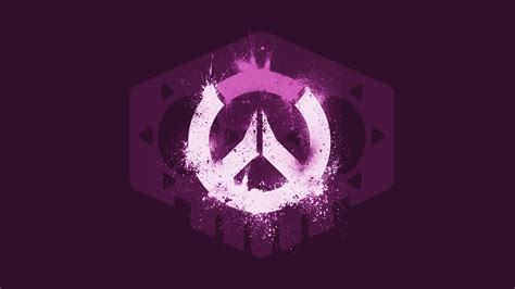Overwatch Logo With Sombra Hd Wallpaper Background Image 1920x1080