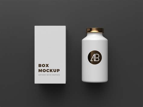 Simple edit with smart layers. Copper Foil Bottle Packaging Mockup | Free Mockup