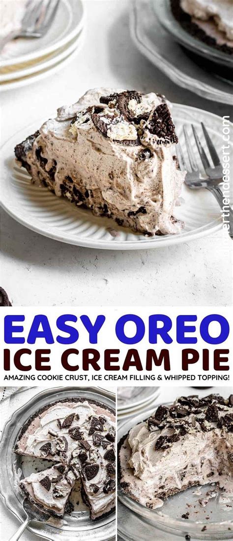 An Easy Oreo Ice Cream Pie Recipe