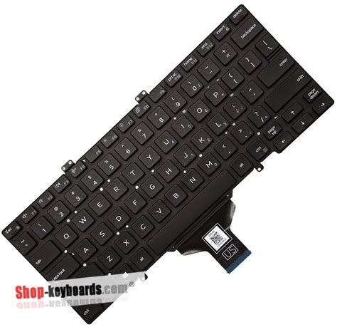 Genuine Replacement Dell Latitude 7400 2 In 1 Keyboards With High