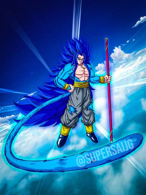 Super Saiyan 14 Goku By Supersaijg On Deviantart