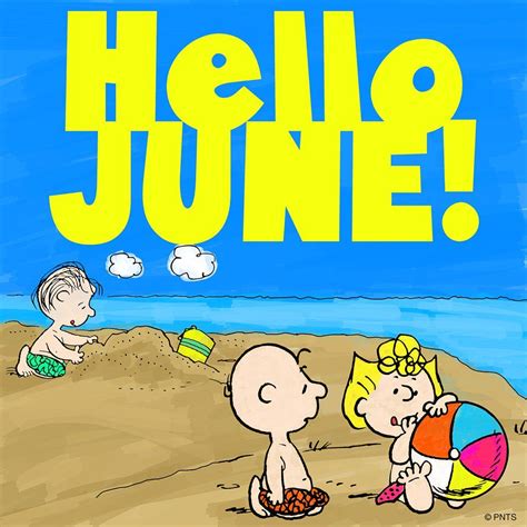 Hello June Snoopy Snoopy Love Hello June