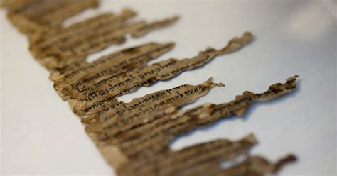 Dead Sea Scrolls At The Museum Of The Bible Are Forgeries