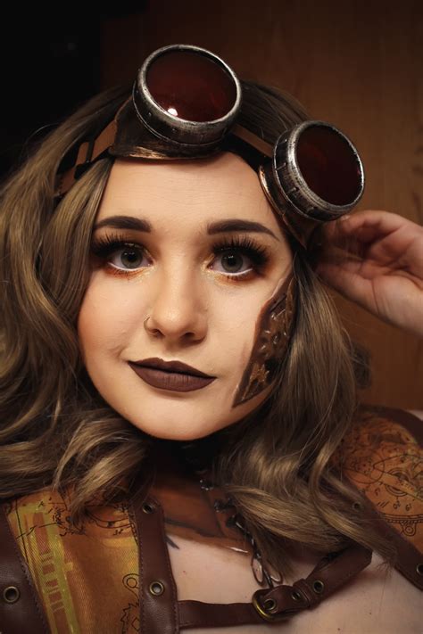 Steampunk Inspired Makeup Mae Polzine