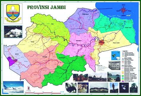 Jambi Map Complete • Education