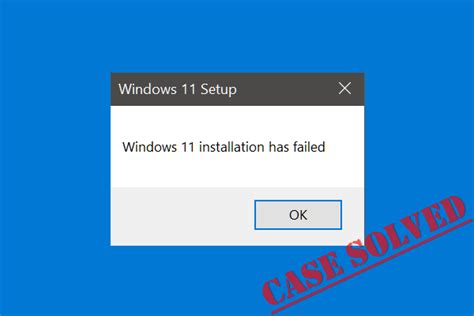 How To Fix Windows 11 Installation Has Failed See A Guide MiniTool