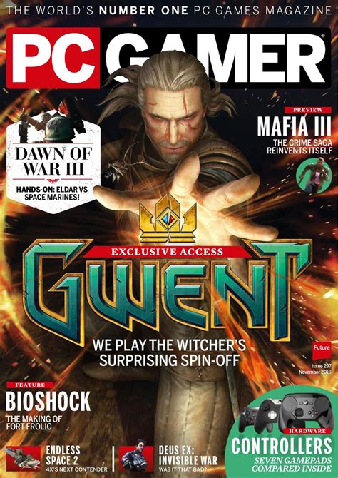 Pc Gamer November 2016 Magazine Get Your Digital Subscription