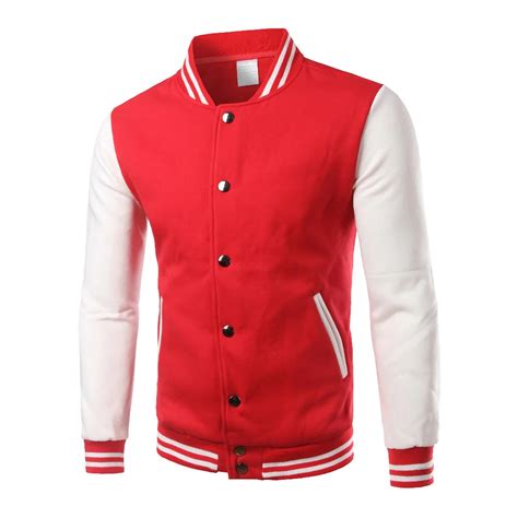 Buy Classic Red Varsity Jacket Menwomen 2016 Autumn