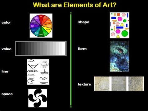 This is the simplest and most basic element of design. Visual Arts: Elements of Art and Principles of Design