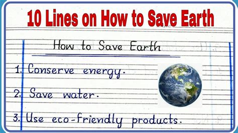 Lines On How To Save Earth Ll Lines Essay On How To Save Earth Ll Essay Writing On Earth