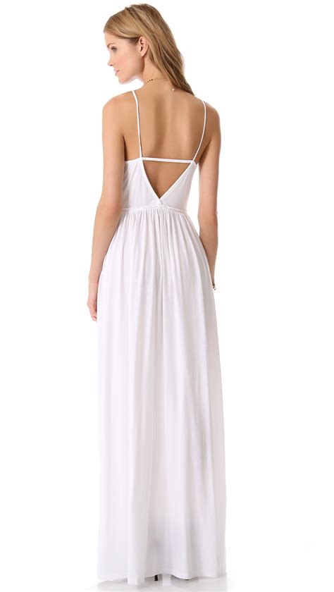 Nightcap Apron Beach Maxi Dress In White Lyst