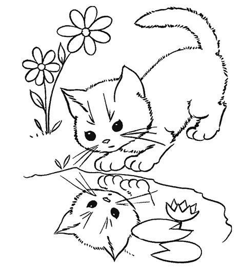 Melatih saraf motorik anak dengan mewarnai gambar kucing adalah hal yang sangat mengembirakan buat sang anak. Kumpulan Gambar Kucing Untuk Diwarnai - denah