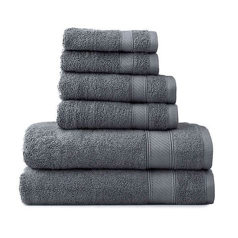 Take the bed bath & beyond shopping experience with you on the go! Wamsutta® 6-Piece Hygro® Duet Bath Towel Set | Bed Bath ...
