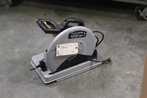 Chicago Electric 14 Industrial Cut Off Saw Property Room