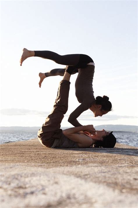 Cuteness Couples Yoga Acro Yoga Partner Yoga