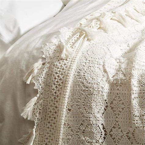 Cluny Lace Coverlet White Rachel Ashwell Lace Bedroom Antique