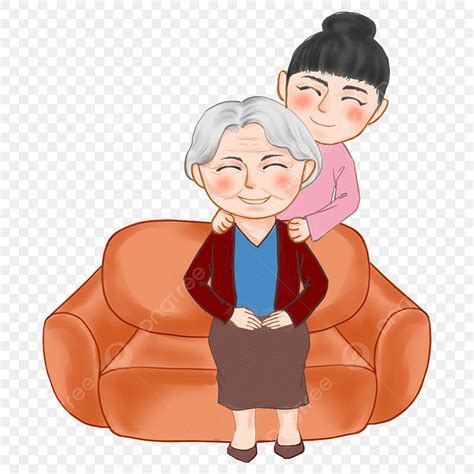 Respect Elderly Clipart Png Images Caring For The Elderly Respecting