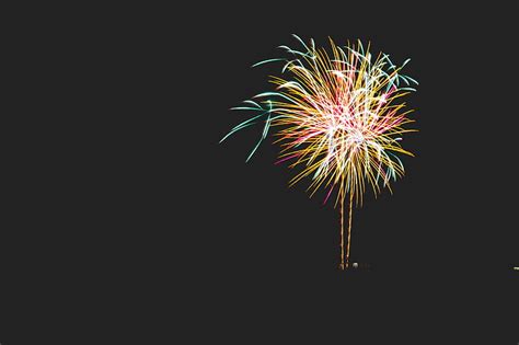Hd Wallpaper Fireworks Sparks Holiday Salute Crumble Colorful