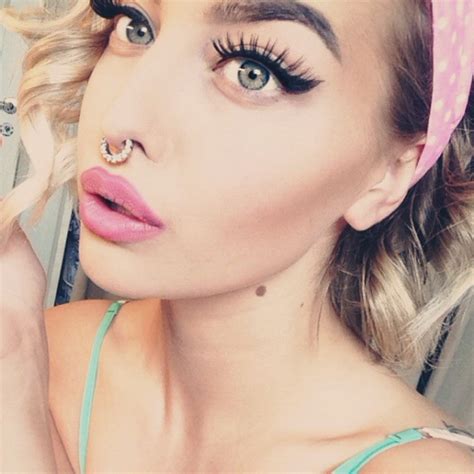This Awesome Septum Piercing Looks Fantastic Thanks For Sharing It