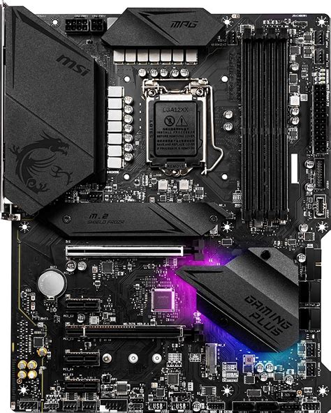 Msi Mpg Z490 Gaming Plus Gaming Motherboard Atx 10th Gen Intel Core