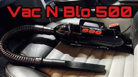 Metro Vac N Blo 500 The Best Compact Vac For Auto Detailing Full