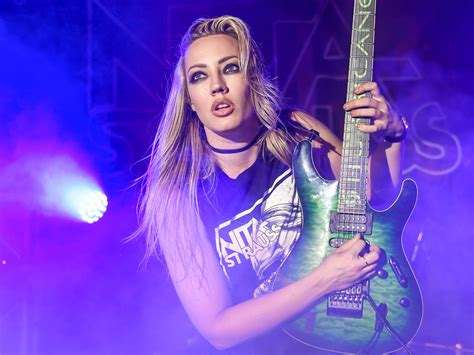 Nita Strauss Says ‘absolutely Not To Being Lead Vocalist In Solo Band