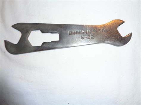 Vintage Binks Mfg Co Model No 5 32 Paint Spray Gun Wrench Tool 6 7 8