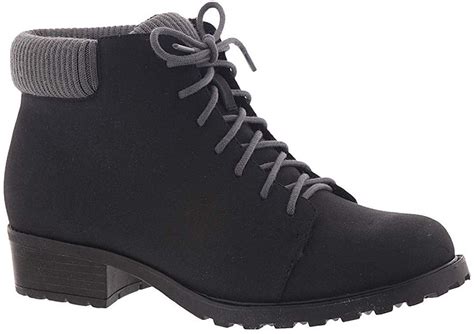 Trotters Womens Becky Low Ankle Boot Black 55 M Us